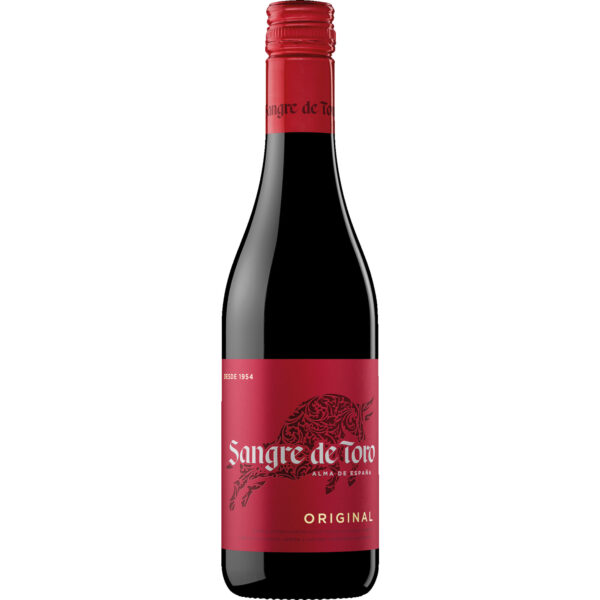 Sangre de Toro Original, Vino de España, 0,375 L, Katalonien, 2024, Rotwein