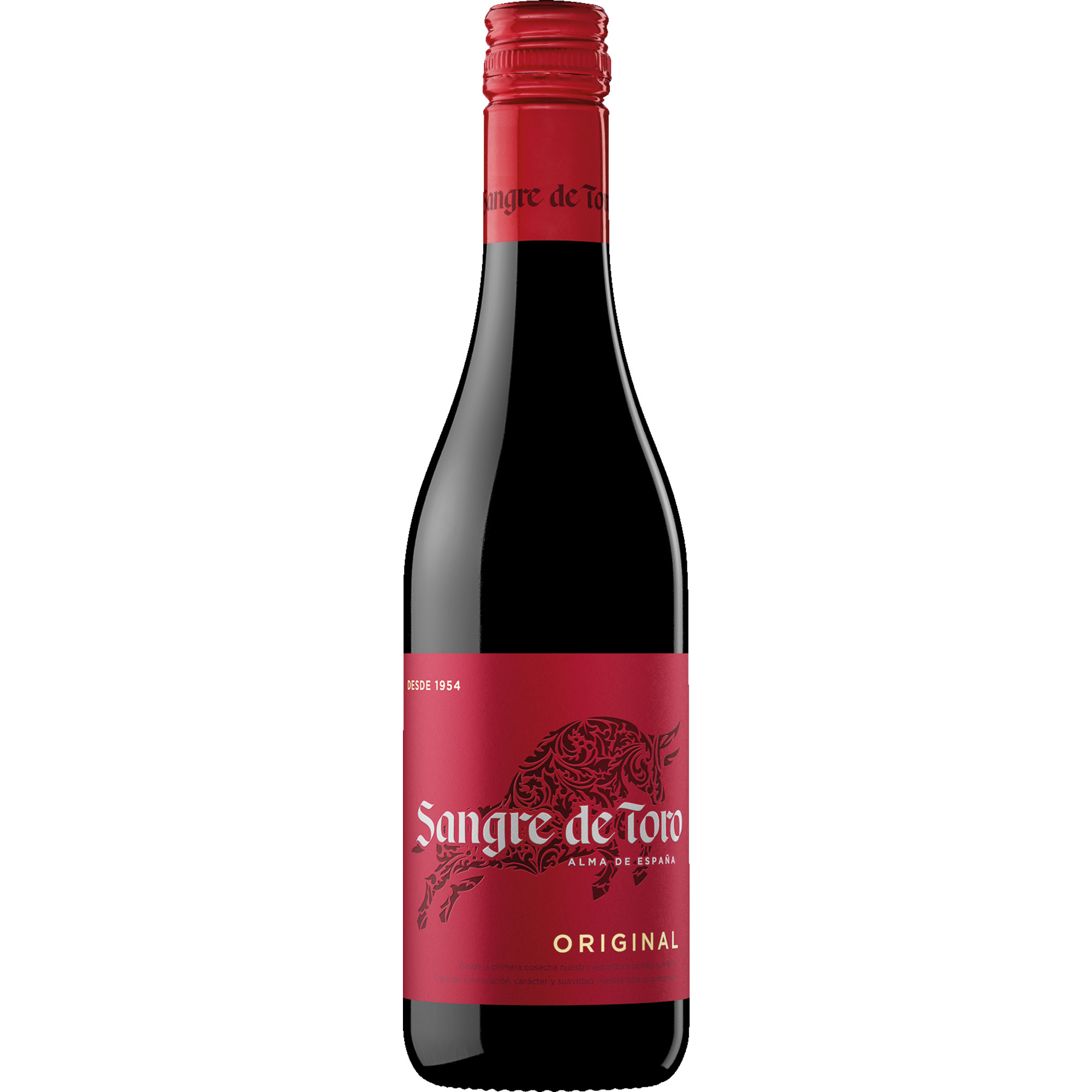 Sangre de Toro Original, Vino de España, 0,375 L, Katalonien, 2024, Rotwein