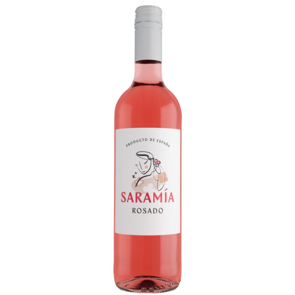 Saramia Rosado 2025 0.75L 12.5% Vol. Roséwein Trocken aus Spanien