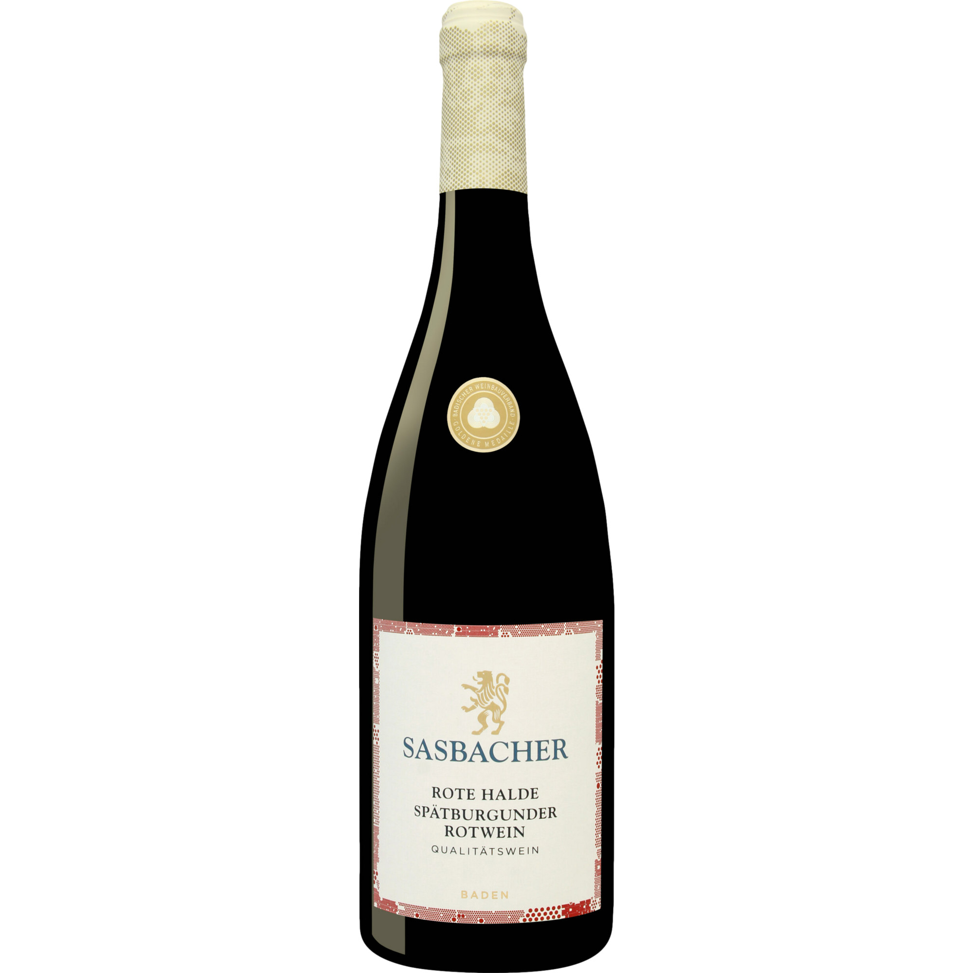 Sasbacher Rote Halde Spätburgunder, Halbtrocken, Baden, Baden, 2023, Rotwein