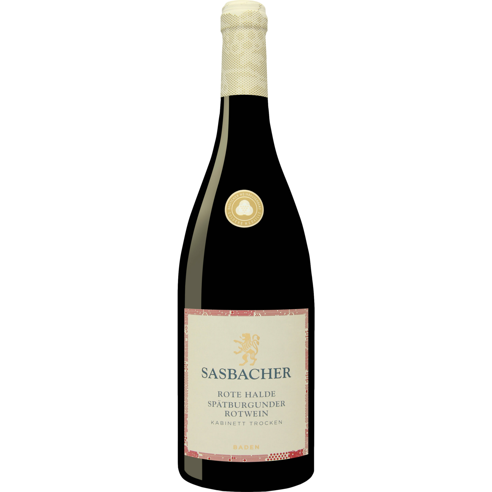 Sasbacher Rote Halde Spätburgunder Kabinett, Trocken, Baden, Baden, 2023, Rotwein