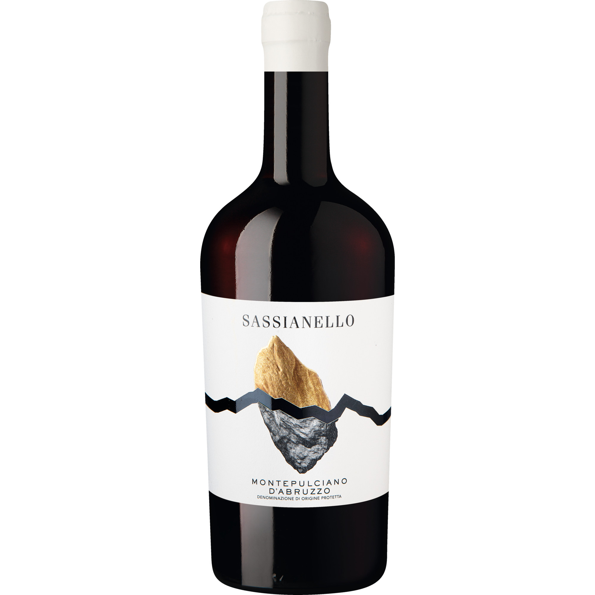 Sassianello Montepulciano, Montepulciano d'Abruzzo DOC, Abruzzen, 2023, Rotwein