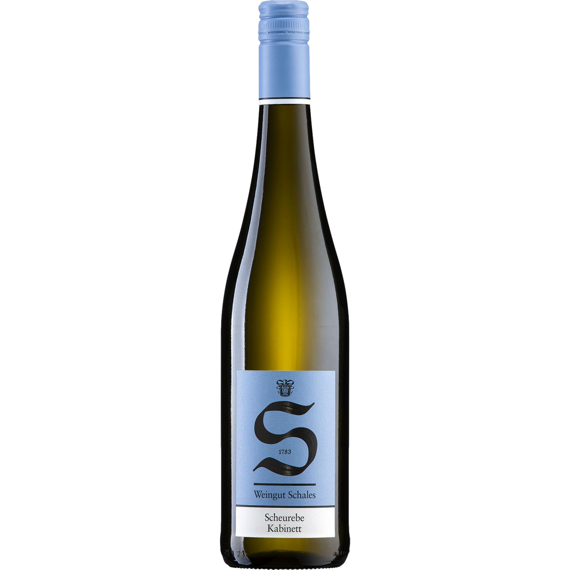 Schales Scheurebe Kabinett, Feinfruchtig, Rheinhessen, Rheinhessen, 2023, Weißwein