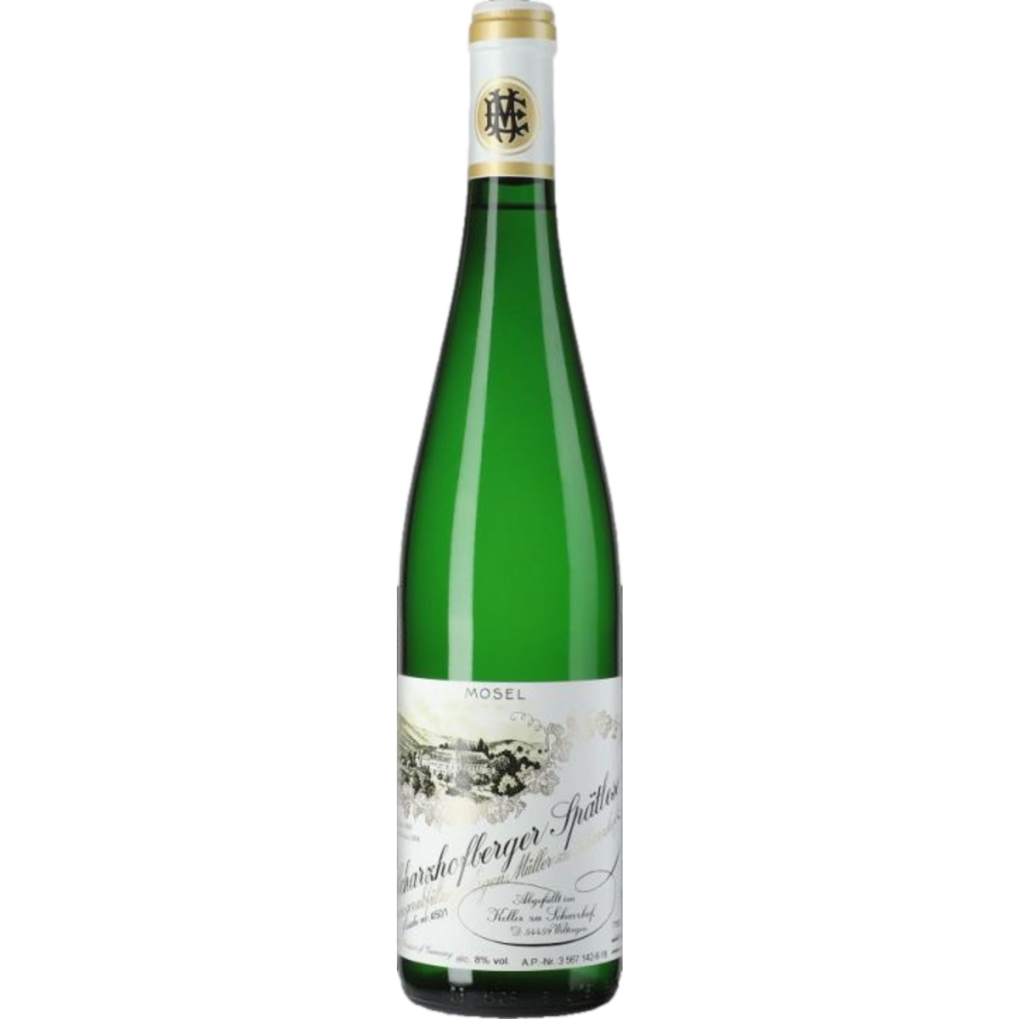 Scharzhofberger Late Release Riesling Spätlese, Fruchtsüß, Mosel, Mosel, 2006, Weißwein