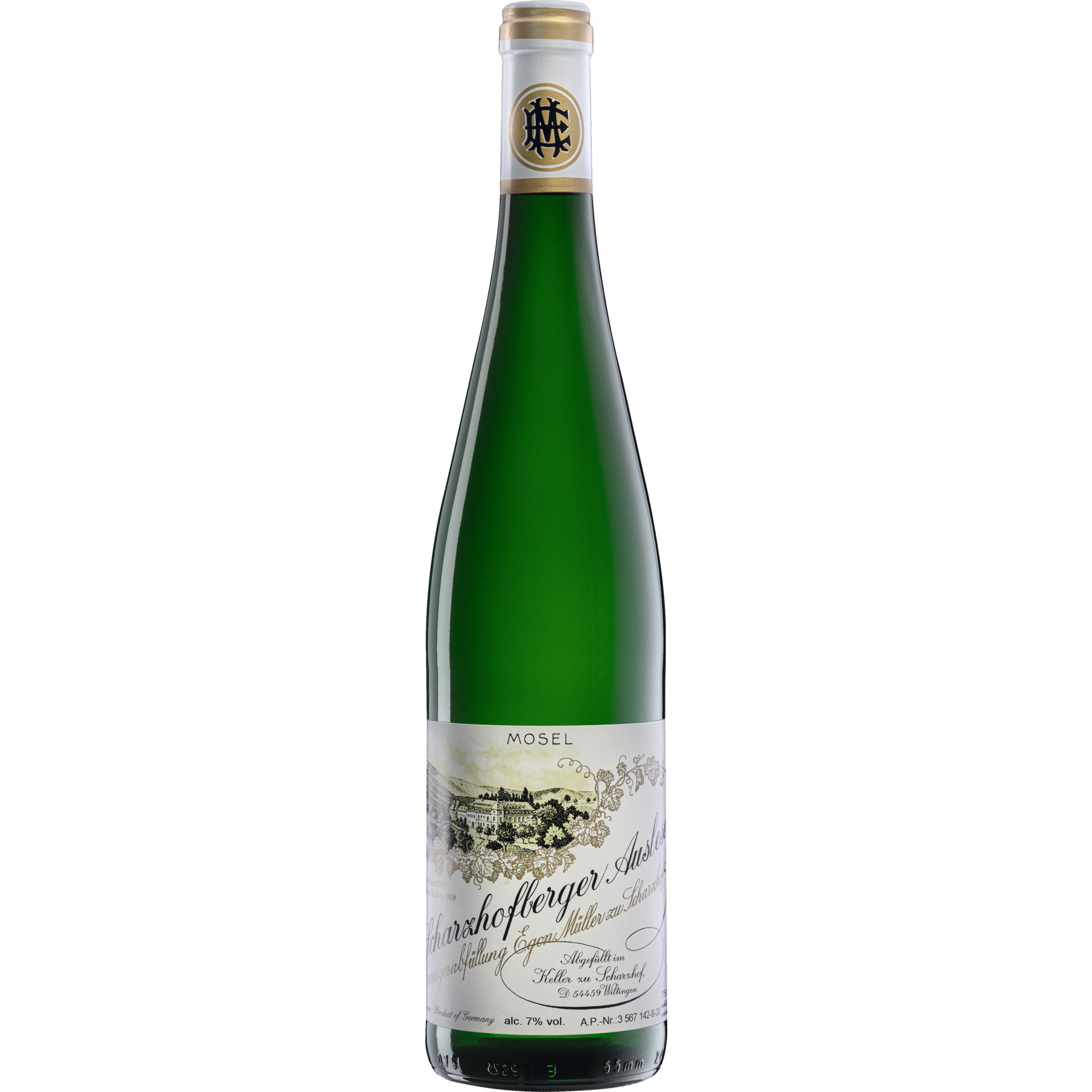 Scharzhofberger Riesling Auslese, Mosel, 3,0L, Mosel, 2021, Weißwein