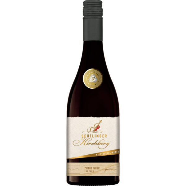 Schelinger Kirchberg Pinot Noir Spätlese, Trocken, Baden, Baden, 2022, Rotwein