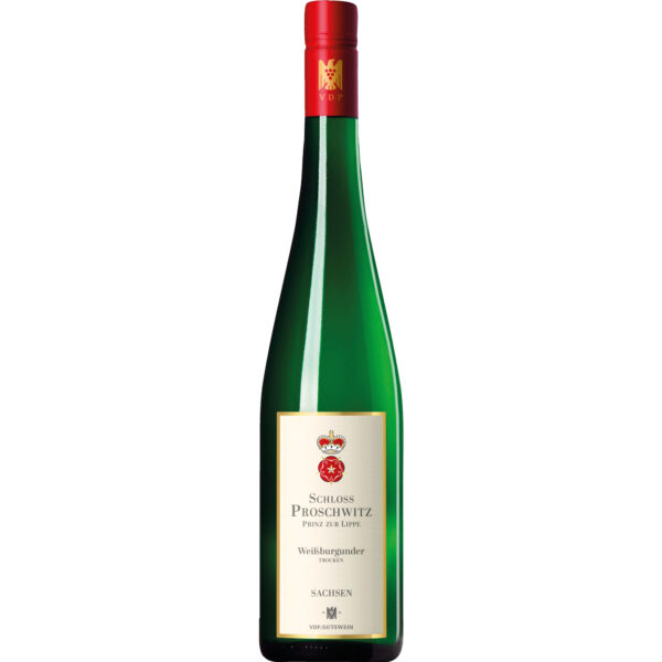 Schloß Proschwitz Prinz zur Lippe Weissburgunder, Trocken, Sachsen, Sachsen, 2023, Weißwein