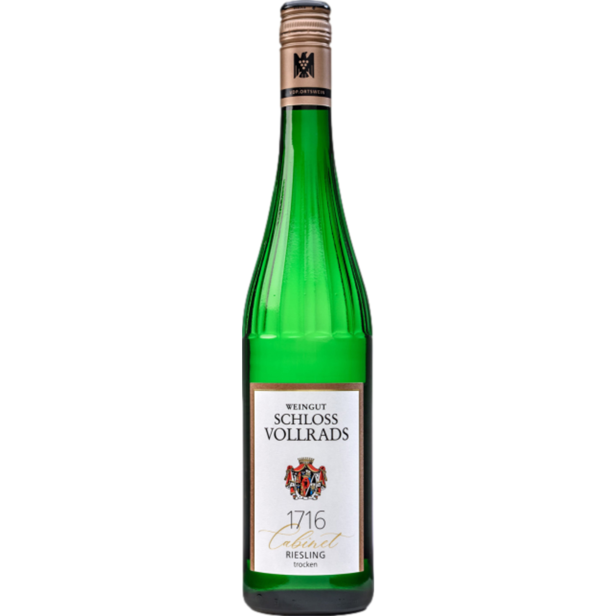 Schloss Vollrads 1716 Cabinet Riesling Bio, Trocken, Rheingau, Rheingau, 2024, Weißwein