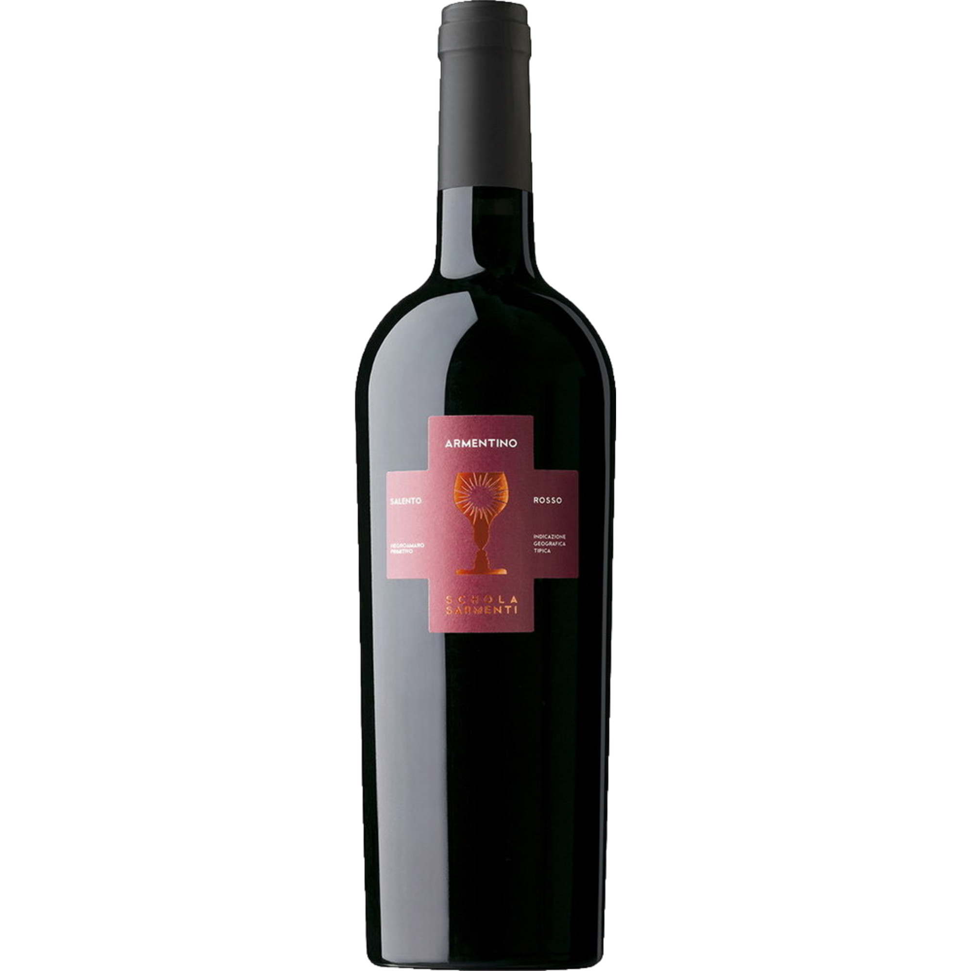 Schola Sarmenti Armentino Negroamaro Primitivo, Puglia IGP, Apulien, 2024, Rotwein