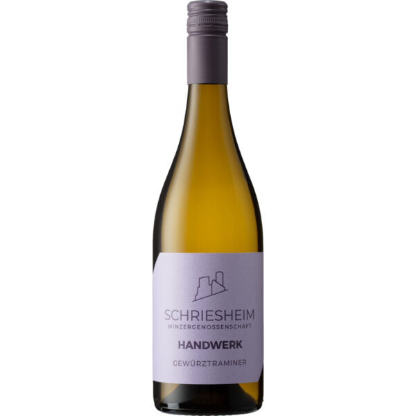 Schriesheimer Handwerk Gewürztraminer, Feinherb, Baden, Baden, 2023, Weißwein