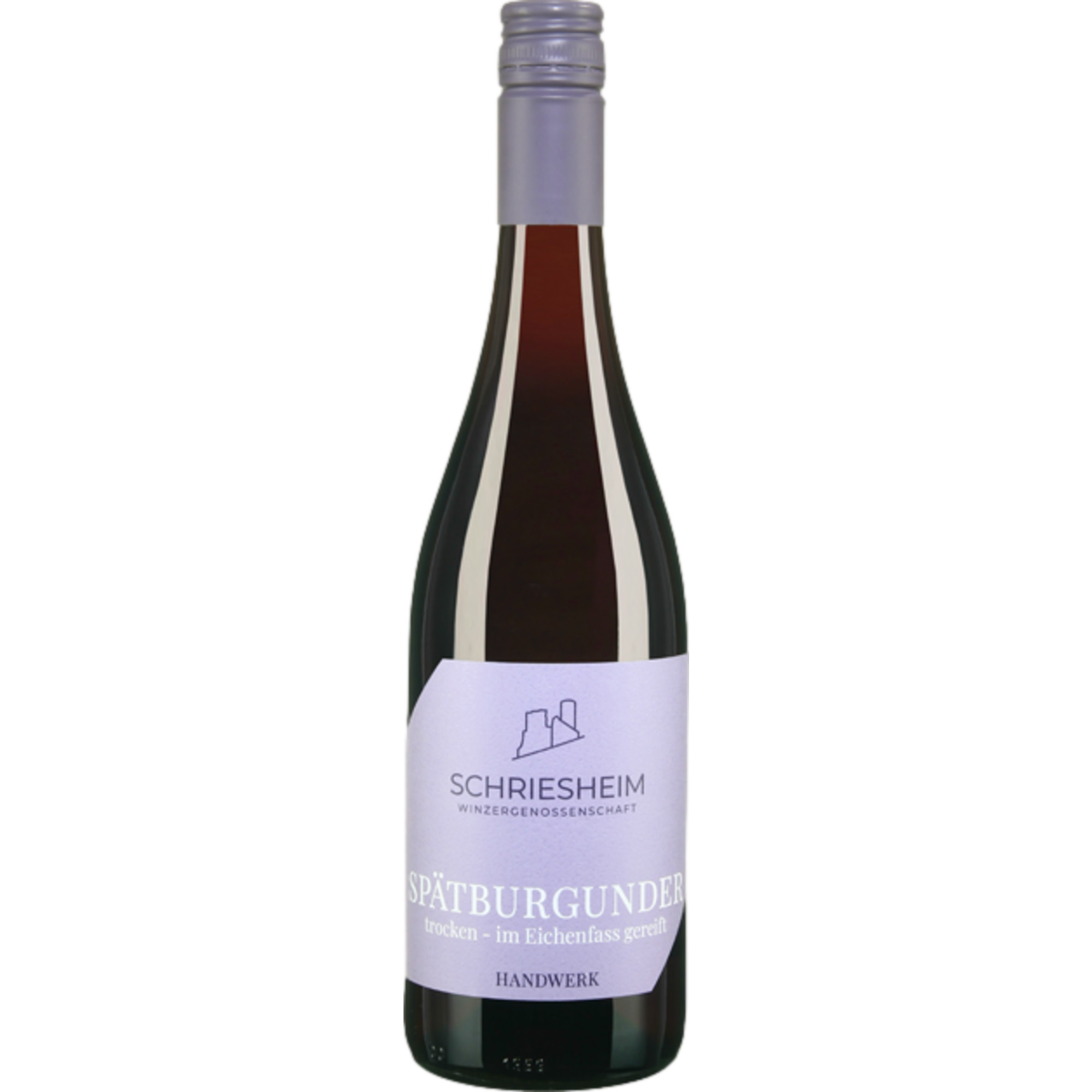 Schriesheimer Handwerk Spätburgunder, Trocken, Baden, Baden, 2023, Rotwein