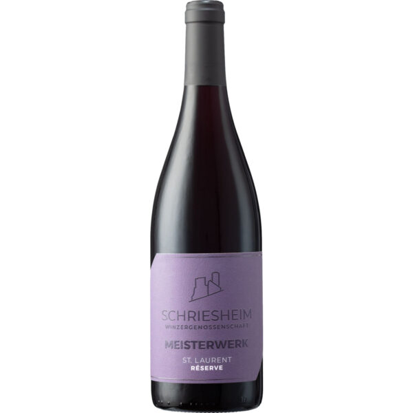 Schriesheimer Meisterwerk St. Laurent, Trocken, Baden, Baden, 2022, Rotwein