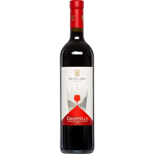 Scolari Groppello Visual, Riviera del Garda Classico DOC, Lombardei, 2022, Rotwein