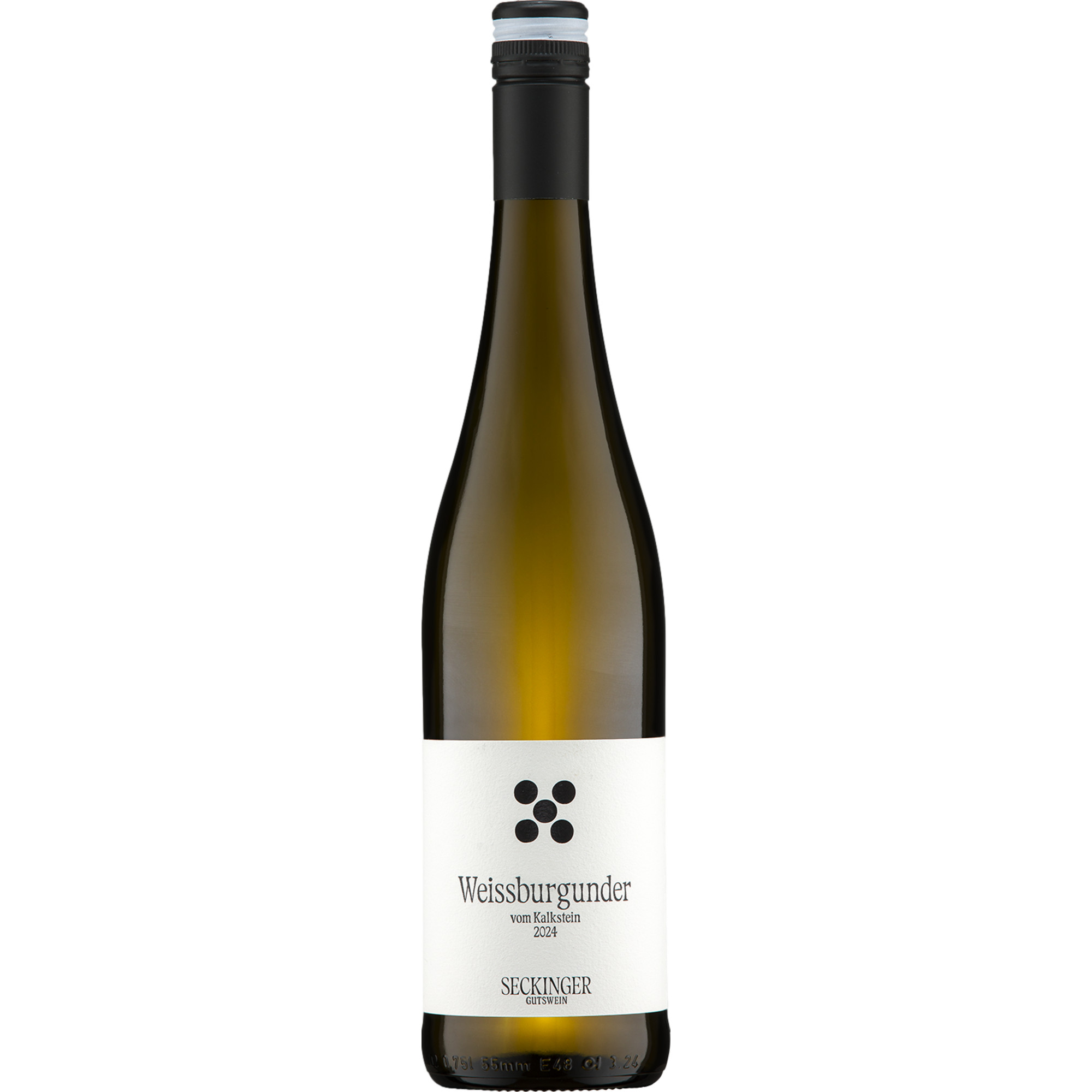 Seckinger Weißburgunder vom Kalkstein, Trocken, Pfalz, Pfalz, 2025, Weißwein