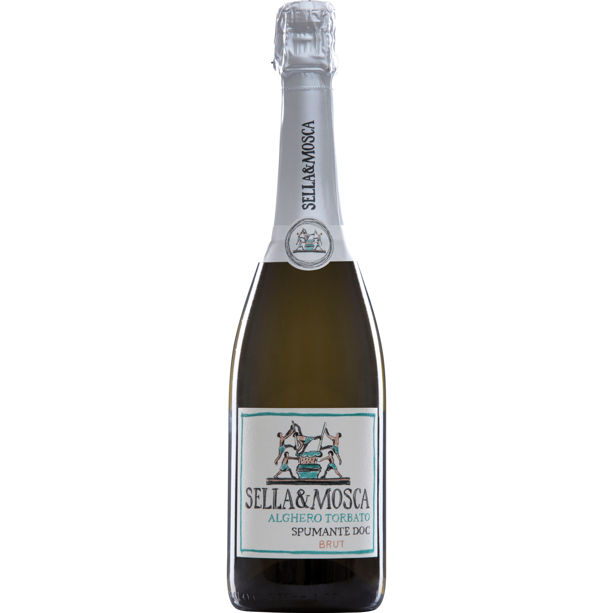 Sella & Mosca Spumante, Alghero DOC ,Torbato Brut, Sardinien, Schaumwein