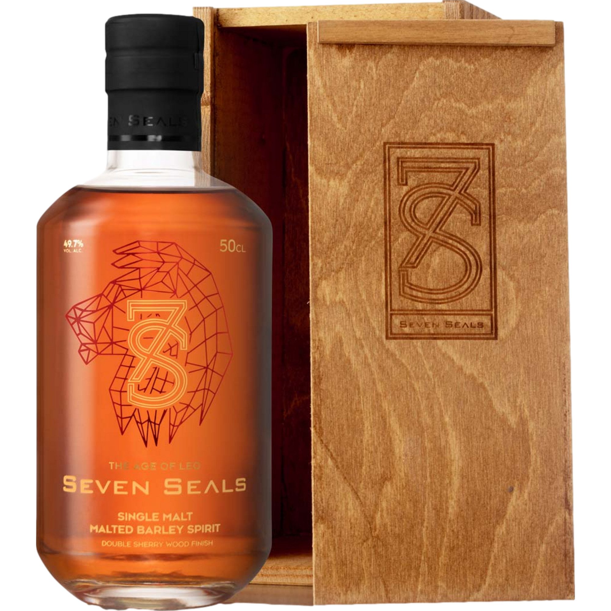 Seven Seals The Age of Leo Single Malt, Schweiz, 0,5 L, 49,7 % Vol., Spirituosen
