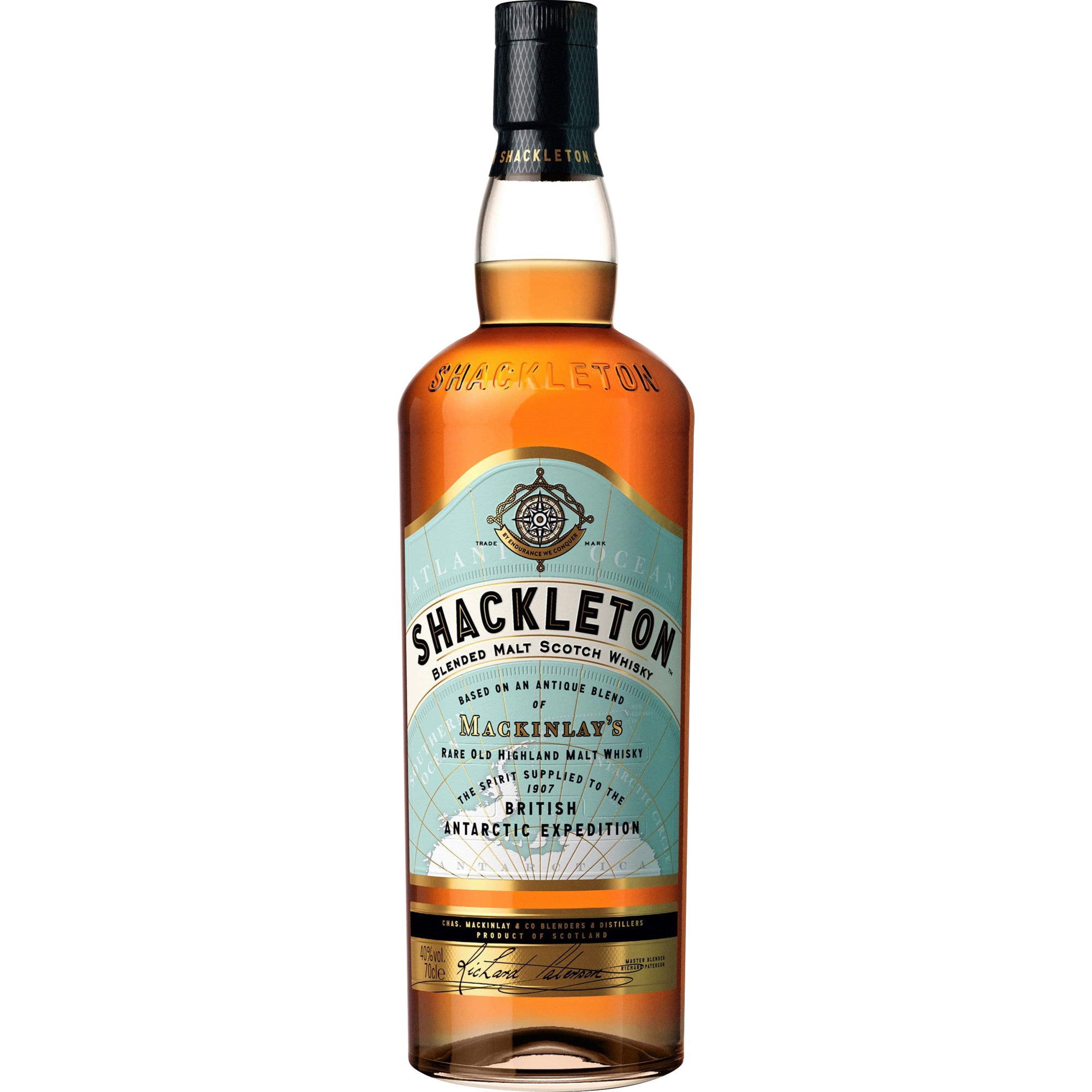 Shackleton Blended Malt Whisky, Schottland, 0,7 L, 40% Vol., Schottland, Spirituosen