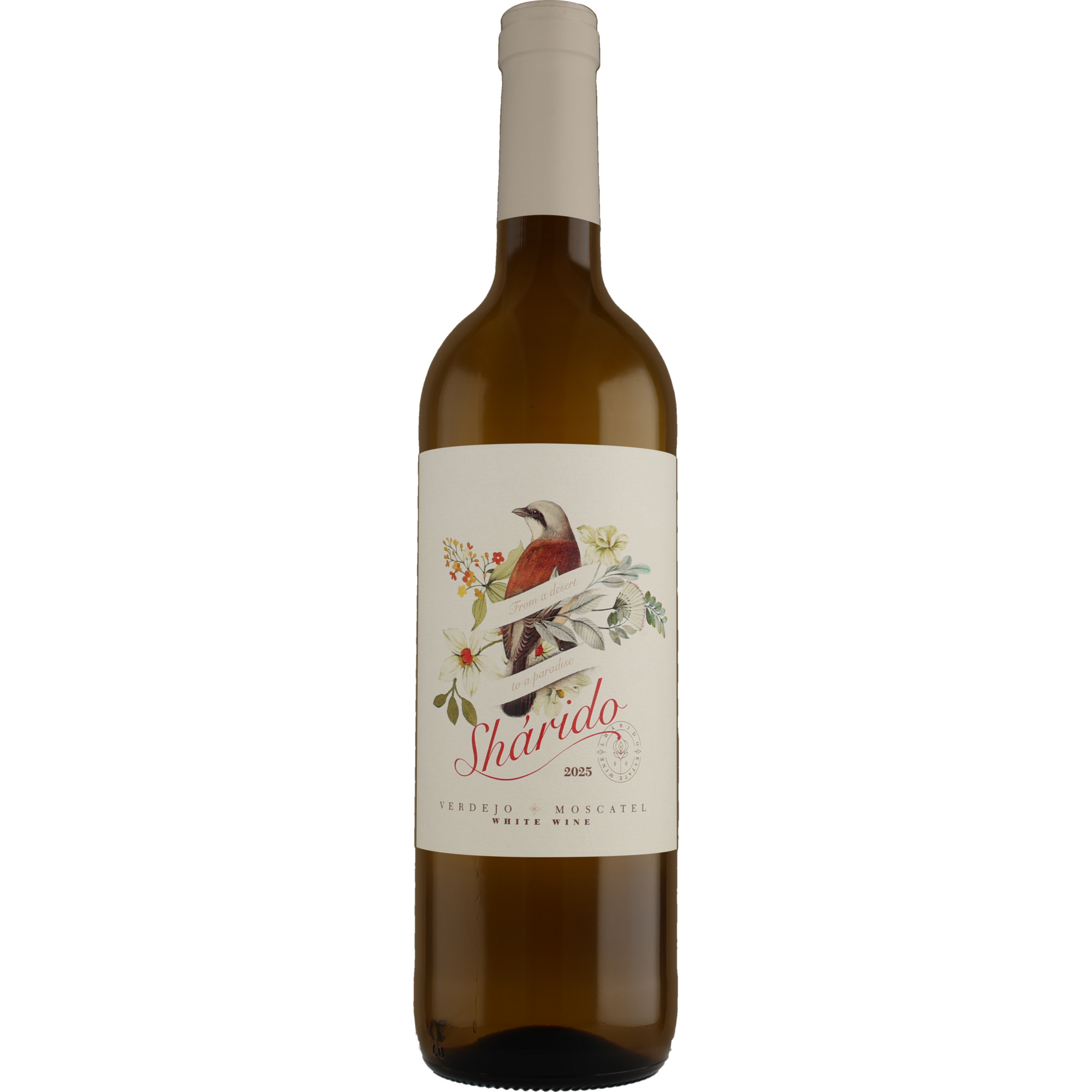 Shárido Verdejo Moscatel 2025 0.75L 13% Vol. Weißwein Trocken aus Spanien