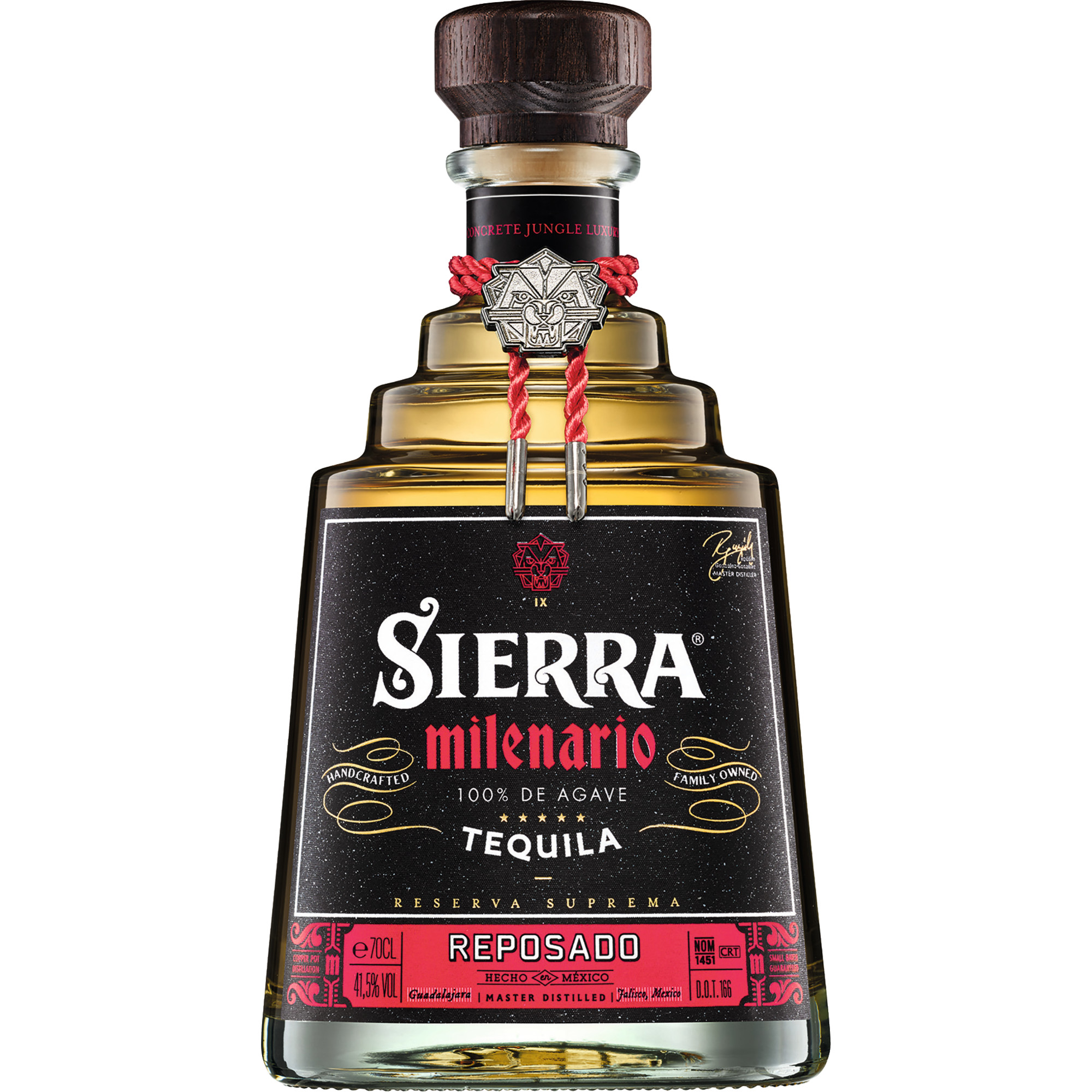 Sierra Milenario Reposado Tequila, 0,7 L, 41,5% Vol., Spirituosen
