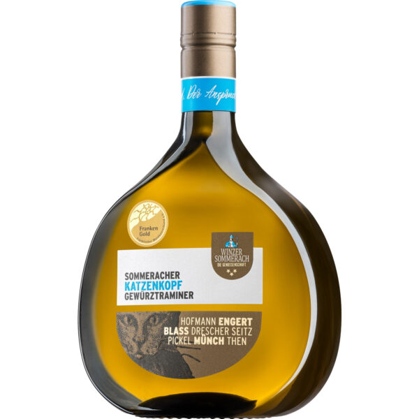 Sommeracher Katzenkopf Gewürztraminer, Trocken, Franken, Franken, 2023, Weißwein