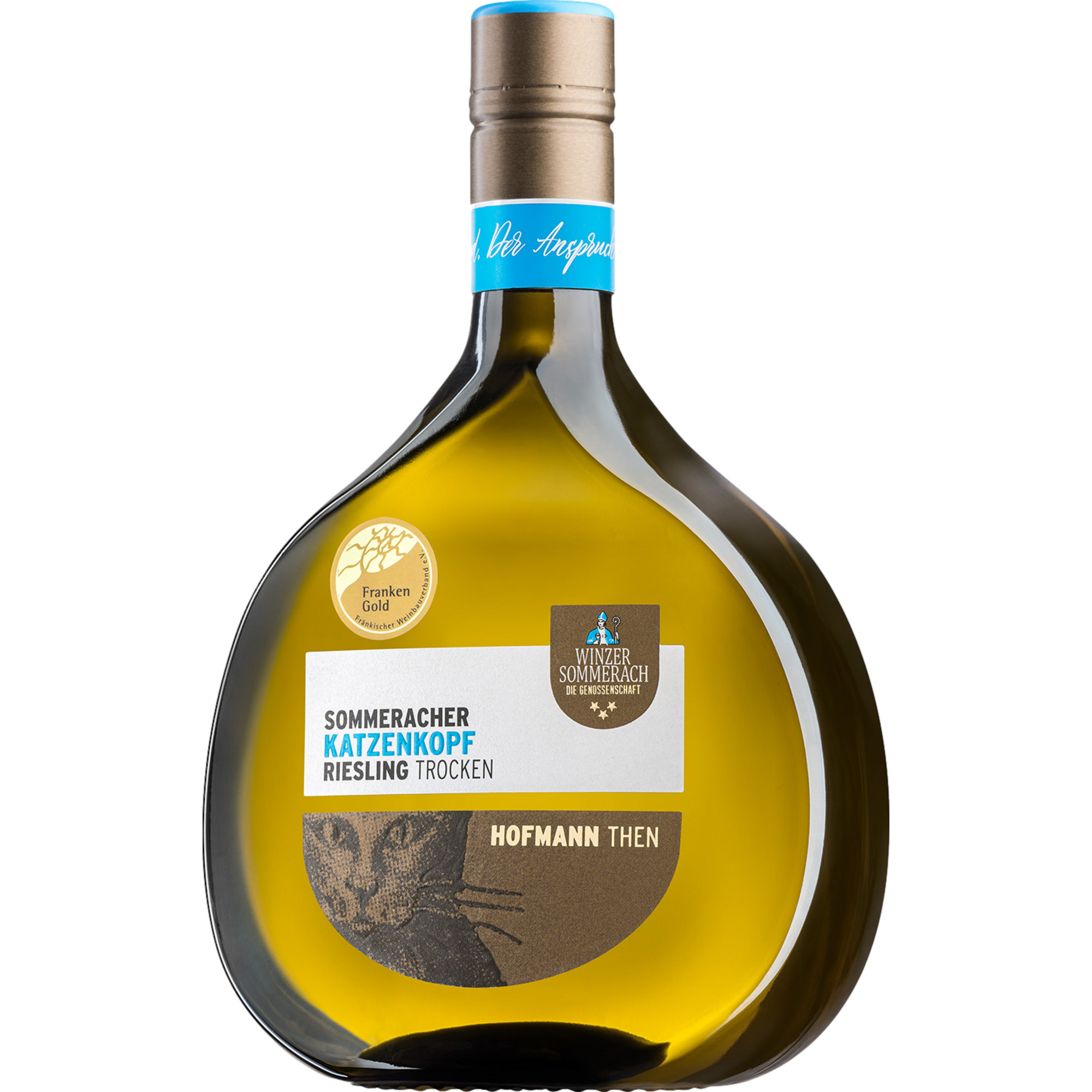 Sommeracher Katzenkopf Riesling, Trocken, Franken, Franken, 2023, Weißwein