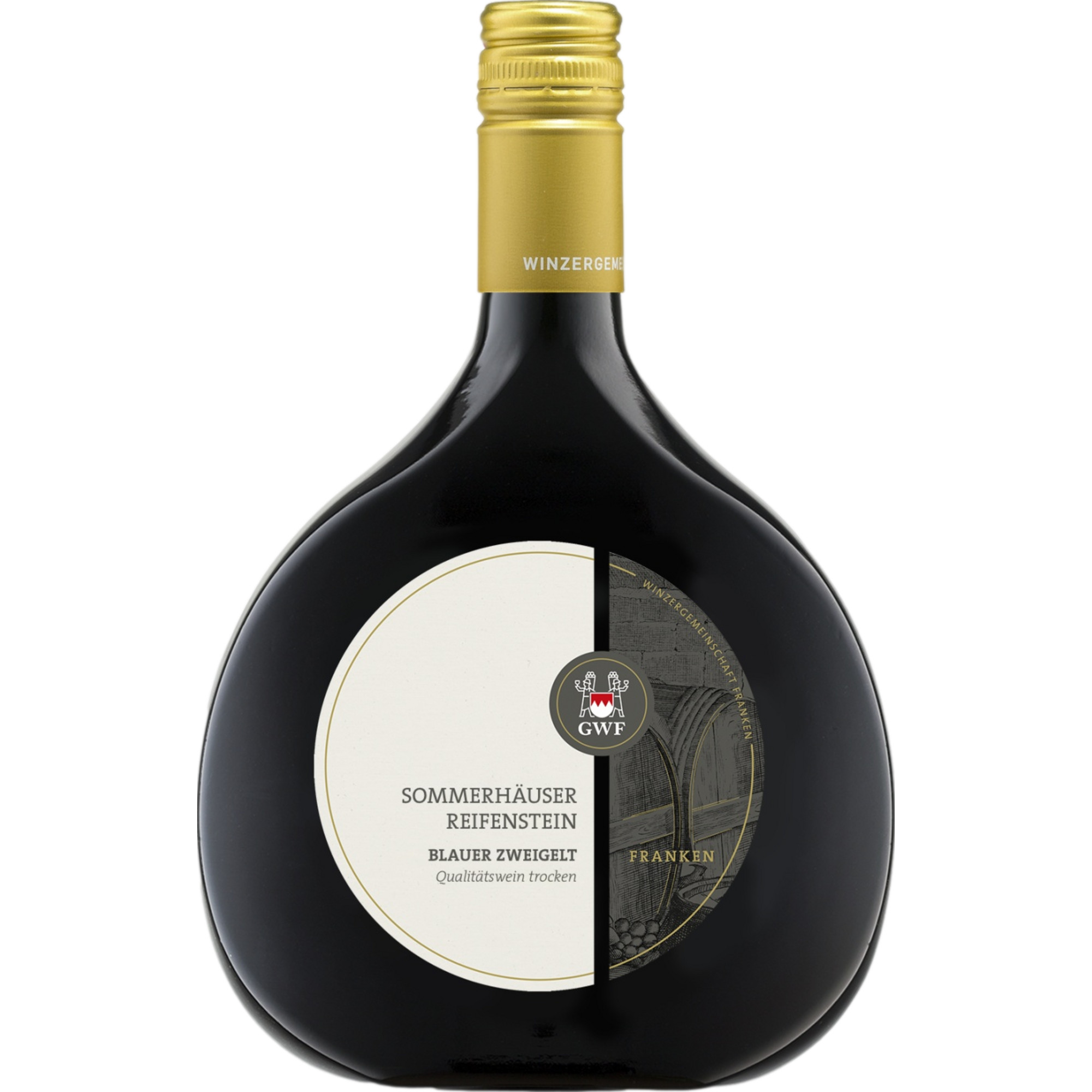 Sommerhäuser Reifenstein Blauer Zweigelt, Trocken, Franken, Franken, 2024, Rotwein