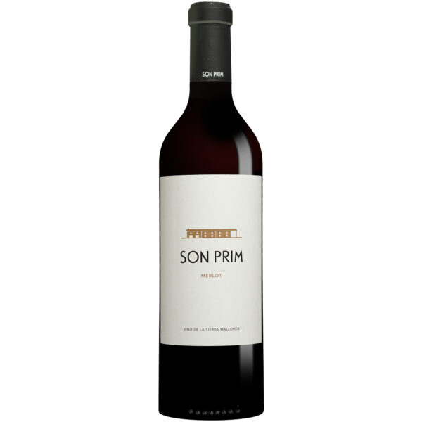 Son Prim Merlot 2022 0.75L 15% Vol. Rotwein Trocken aus Spanien
