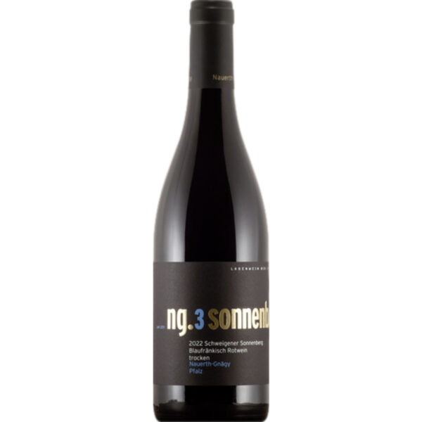 Sonnenberg Blaufränkisch ng.3, Trocken, Pfalz, Pfalz, 2022, Rotwein
