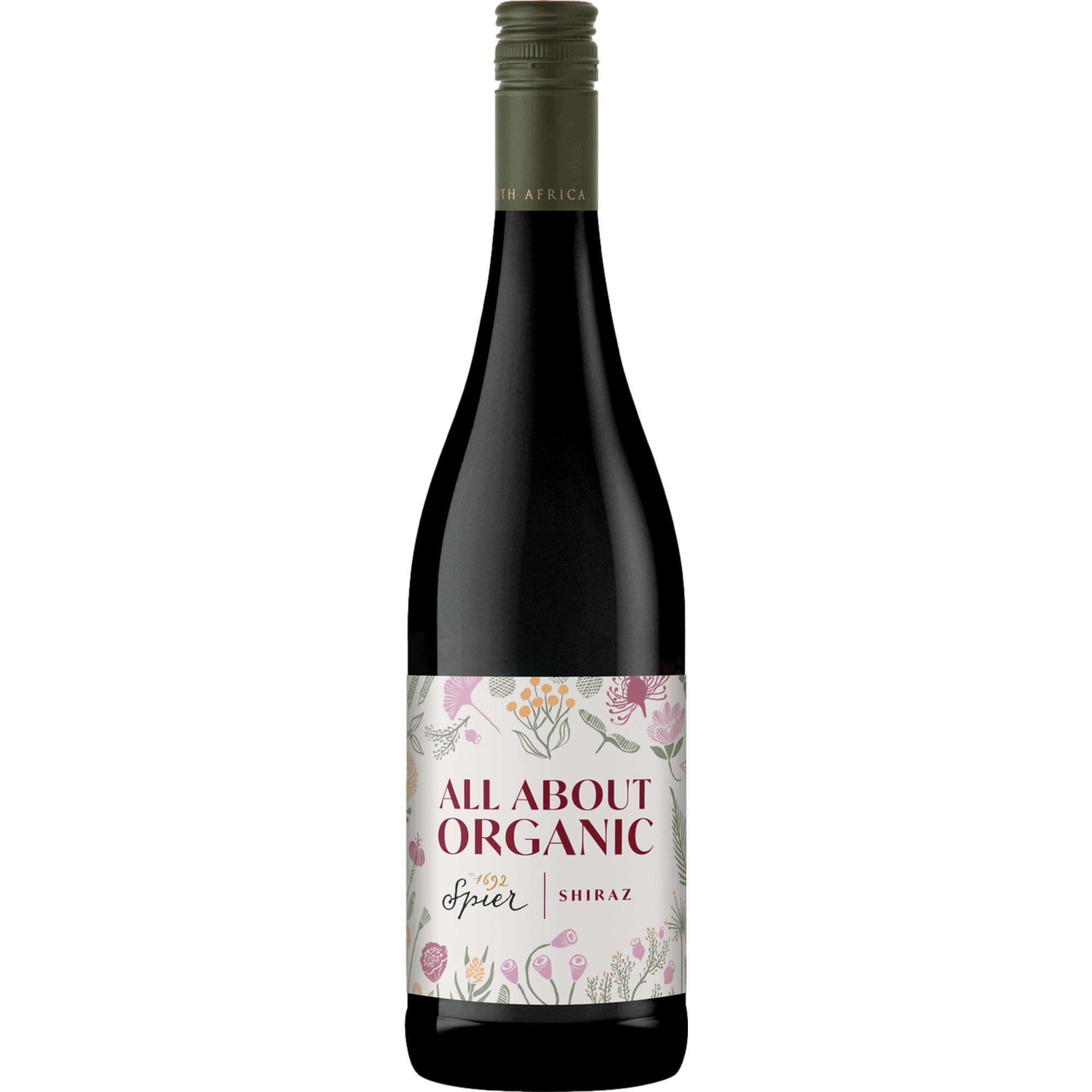 Spier All about Organic Shiraz Bio, WO Western Cape, Western Cape, 2022, Rotwein