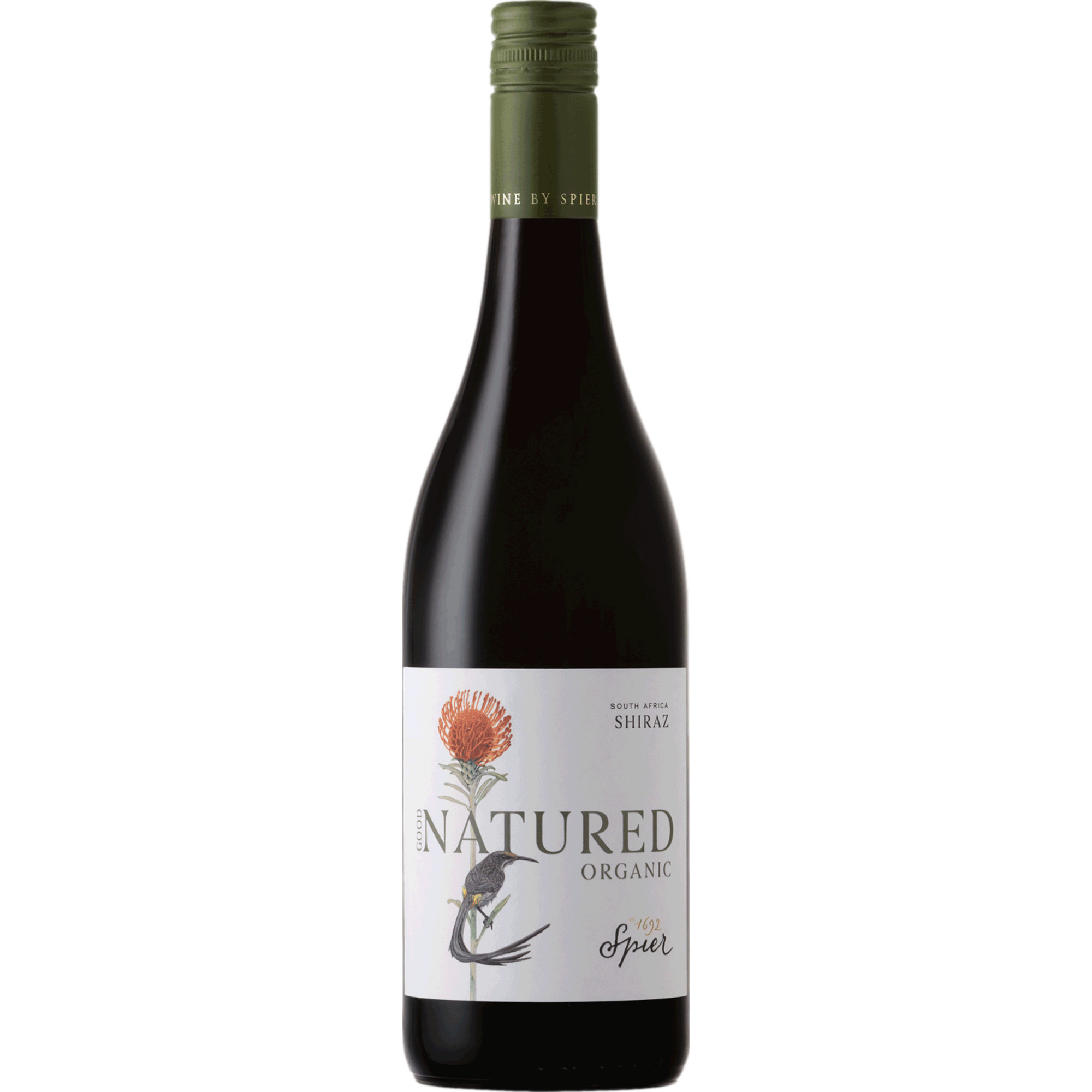 Spier Good Natured Organic Shiraz Bio, WO Coastal Region, Western Cape, 2023, Rotwein