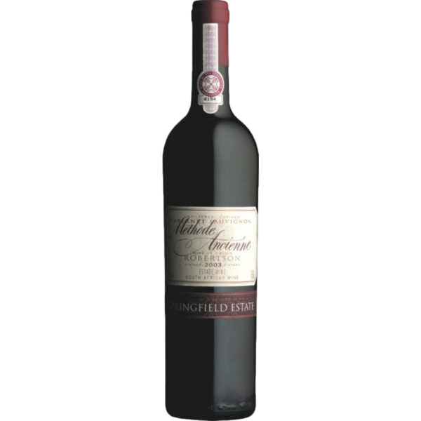 Springfield Estate Ancienne Methode Cabernet, Robertson, Cape South Coast, Cape South Coast, 2017, Rotwein