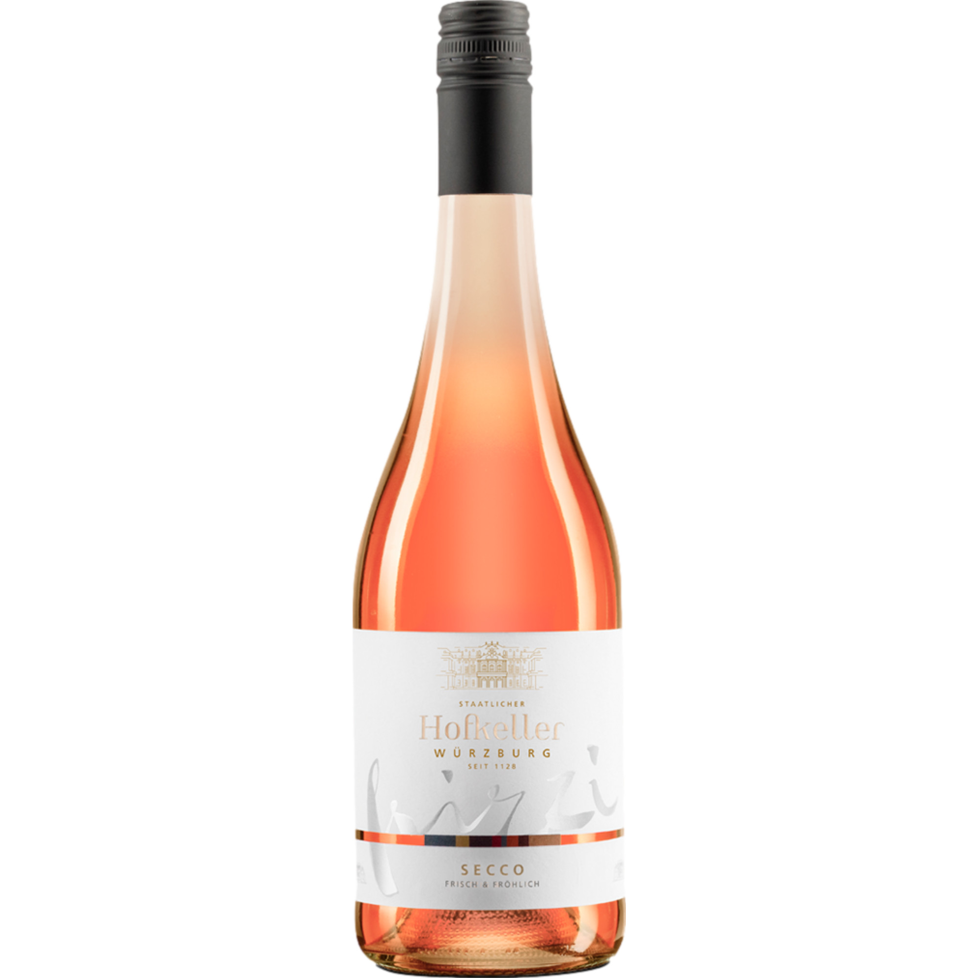 Staatlicher Hofkeller Frizzi Secco Rotling, Halbtrocken, Franken, Franken, Perlwein / Secco