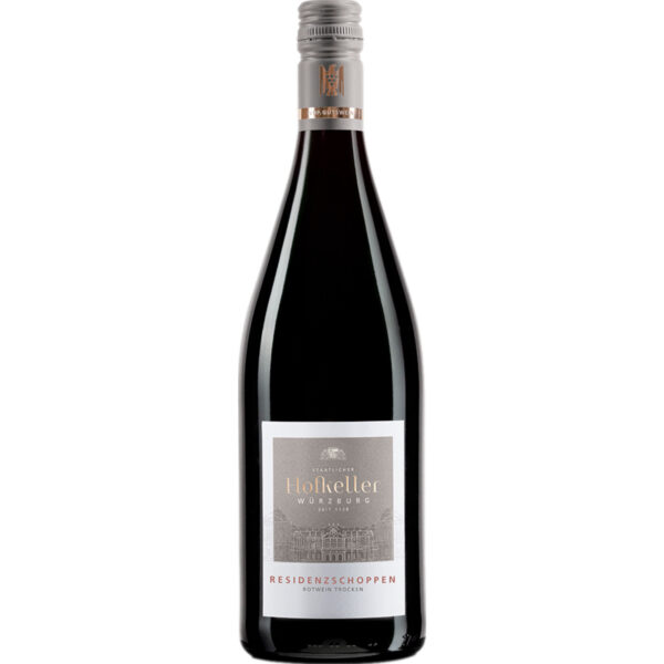 Staatlicher Hofkeller Residenzschoppen Rot, Trocken, Franken, 1,0 L, Franken, Rotwein
