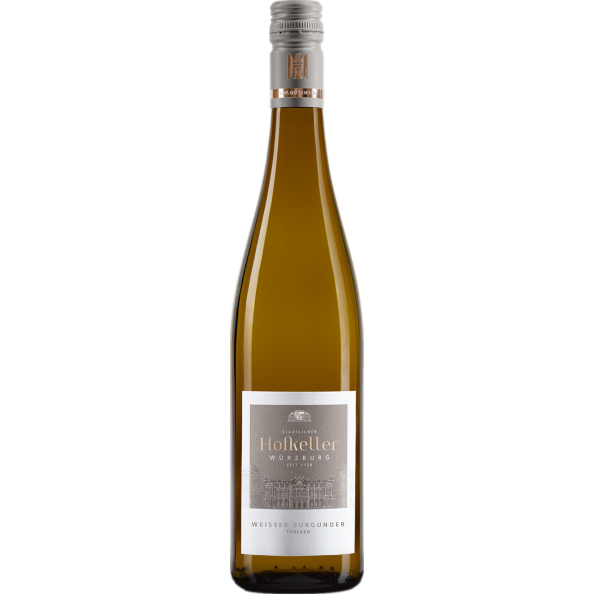 Staatlicher Hofkeller Weißer Burgunder, Trocken, Franken, Franken, 2025, Weißwein