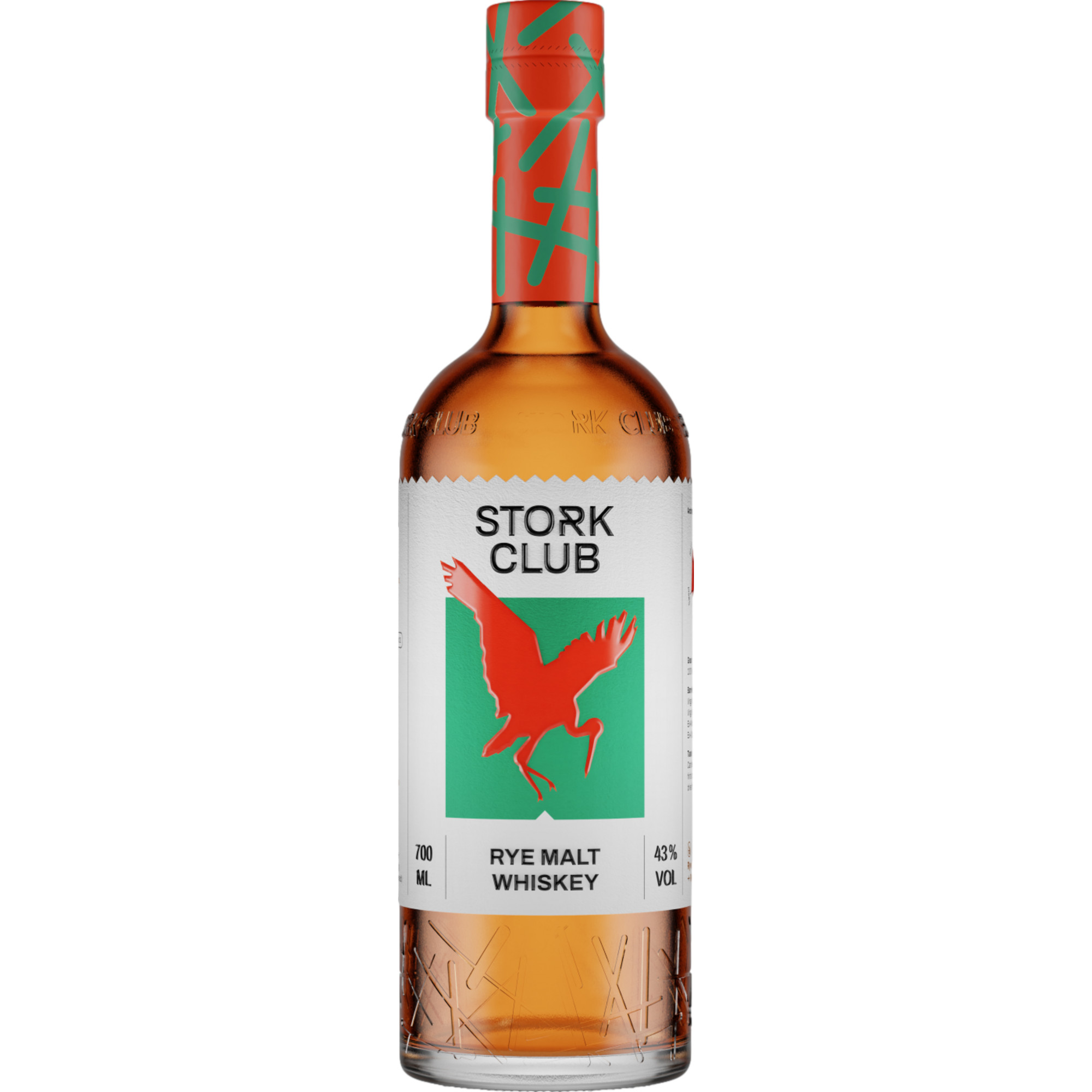 Stork Club Rye Malt Whiskey, Deutschland, 0,7 L, 43% Vol., Spirituosen
