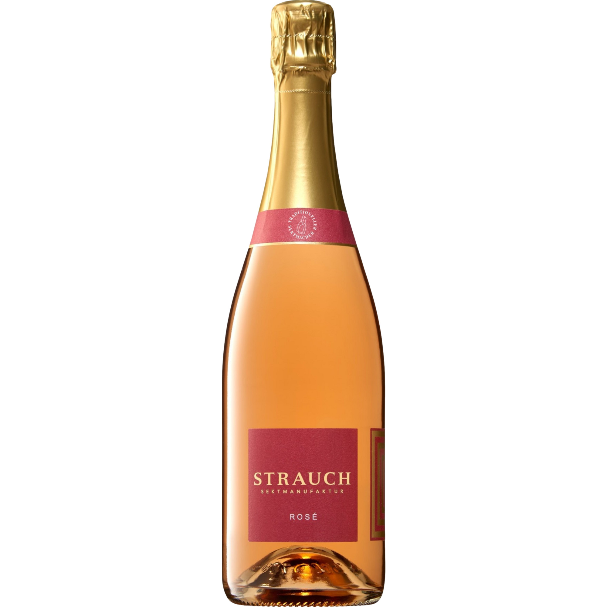 Strauch Sekt Rosé Bio, Brut, Rheinhessen, Rheinhessen, Schaumwein