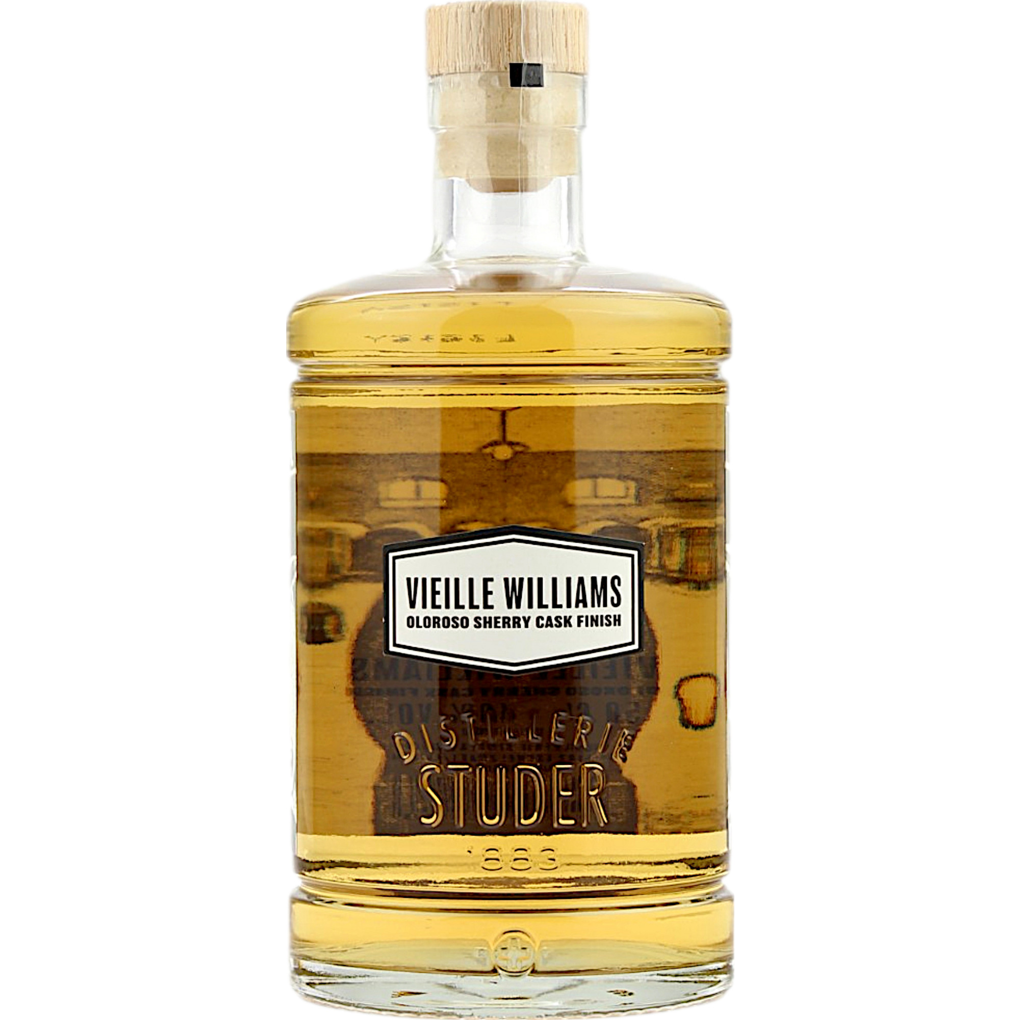 Studer Vieille Williams Oloroso Cask Finish, 0,5 L, 40 % Vol., Spirituosen