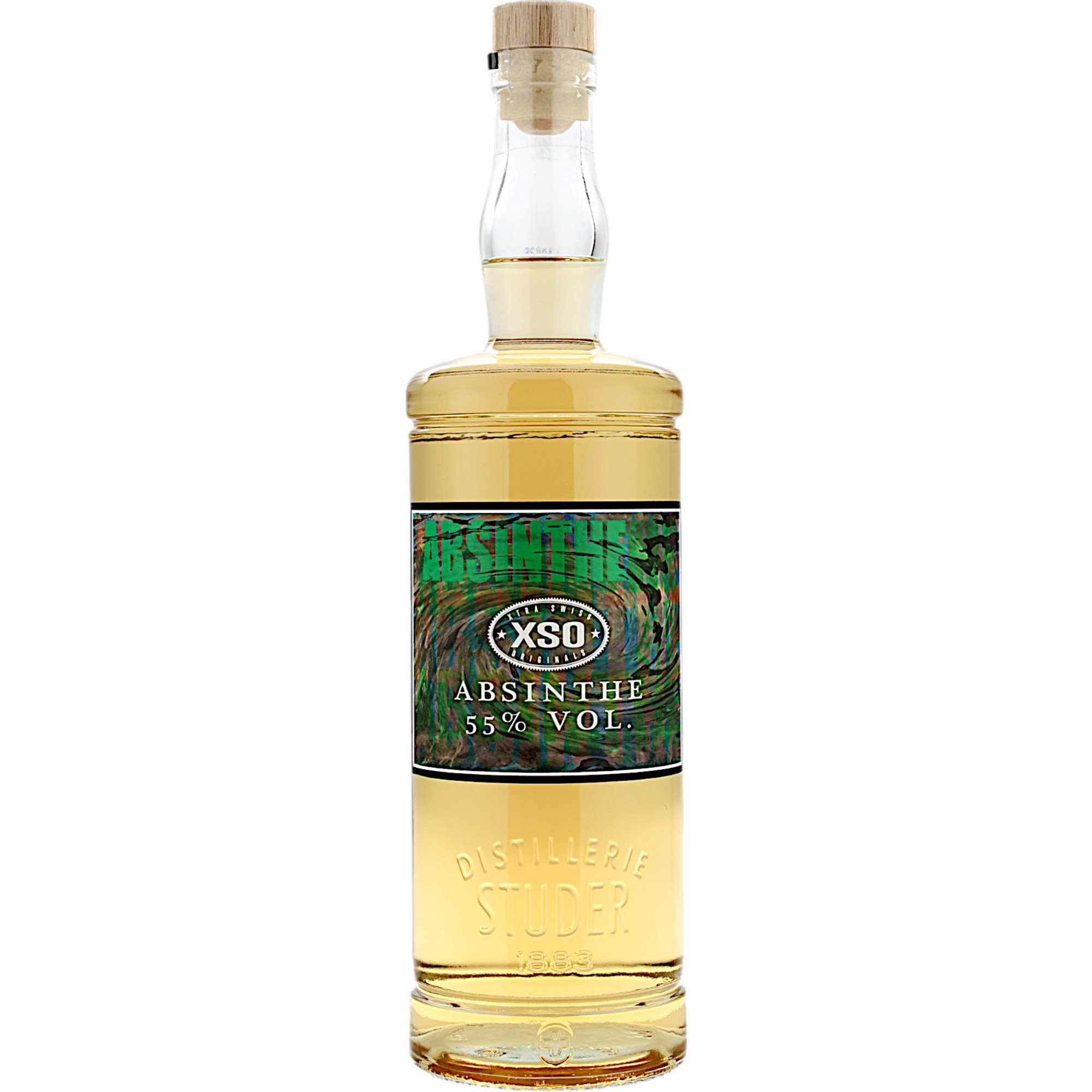 Studer XSO Absinthe, 0,7 L, 55 % Vol., Spirituosen