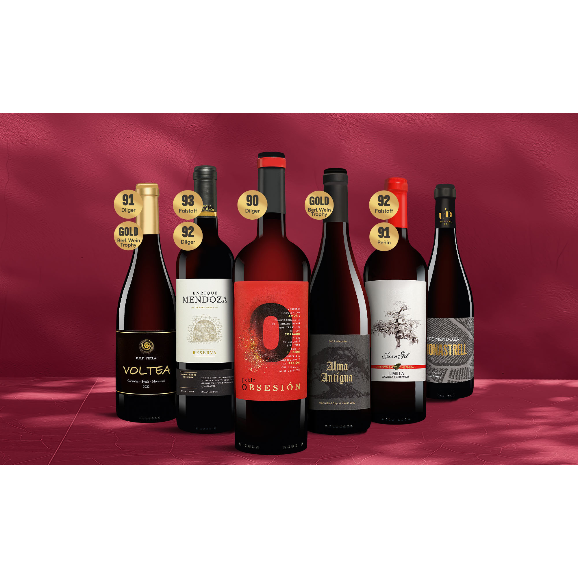 Südspanien-Paket 4.5L Weinpaket aus Spanien