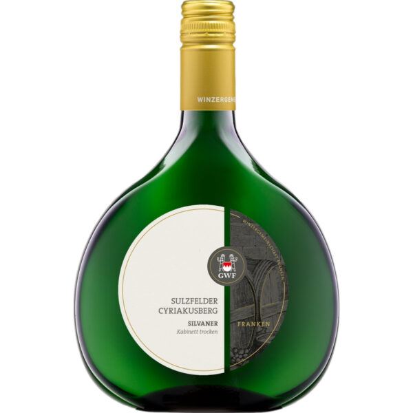 Sulzfelder Cyriakusberg Silvaner Kabinett, Trocken, Franken, Franken, 2024, Weißwein