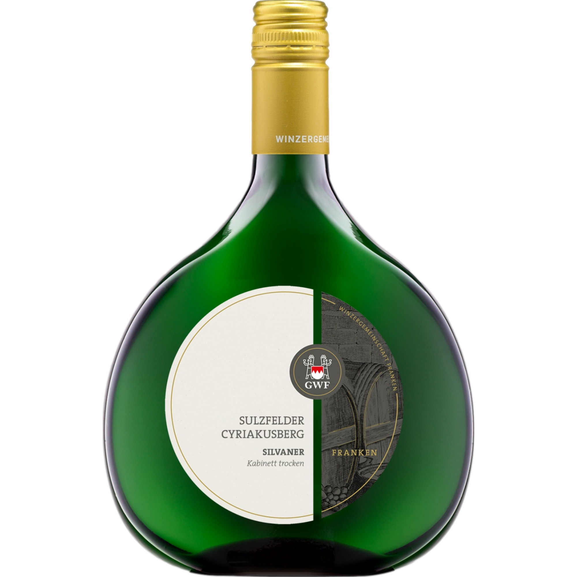 Sulzfelder Cyriakusberg Silvaner Kabinett, Trocken, Franken, Franken, 2024, Weißwein