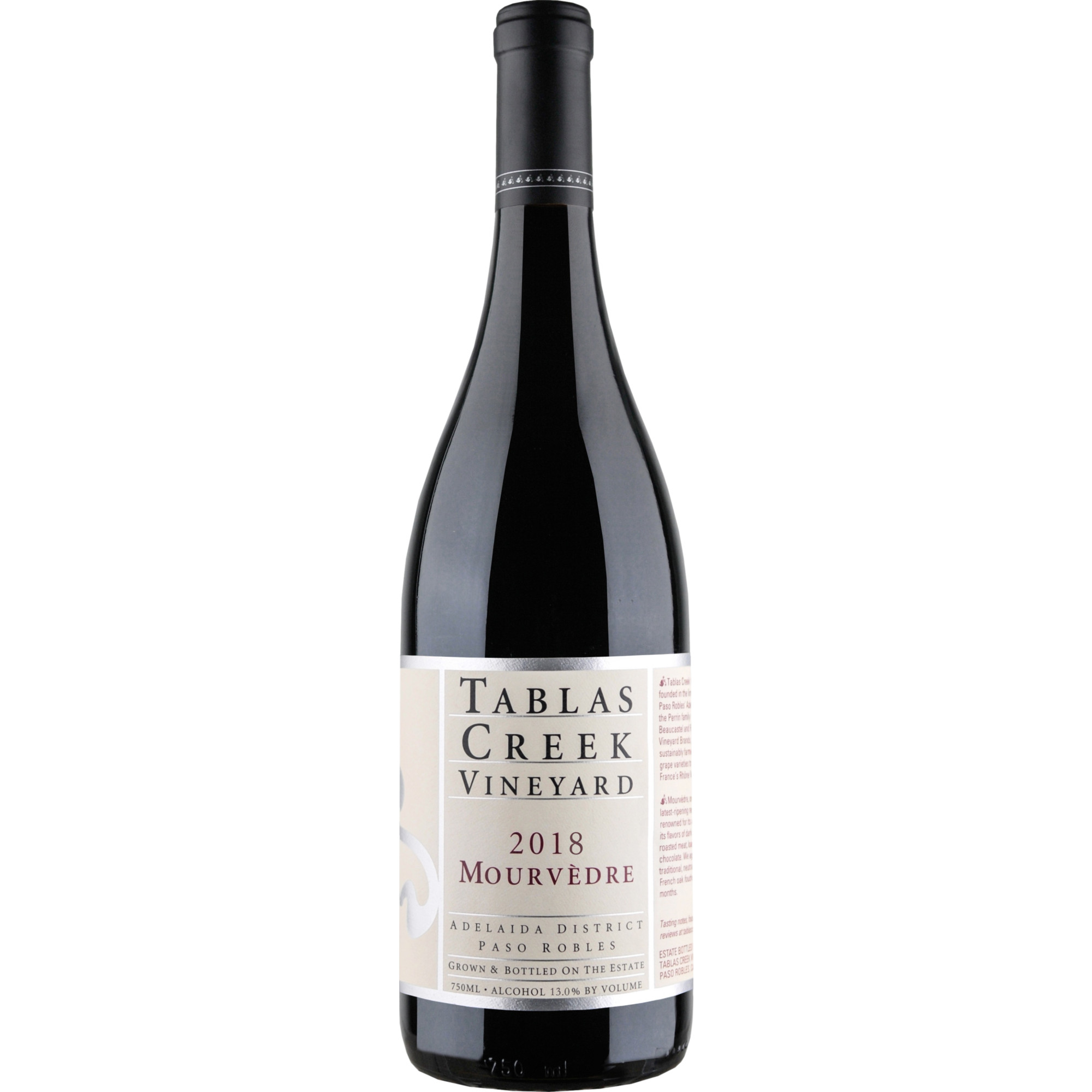 Tablas Creek Vineyard Mourvédre, Kalifornien, Kalifornien, 2018, Rotwein