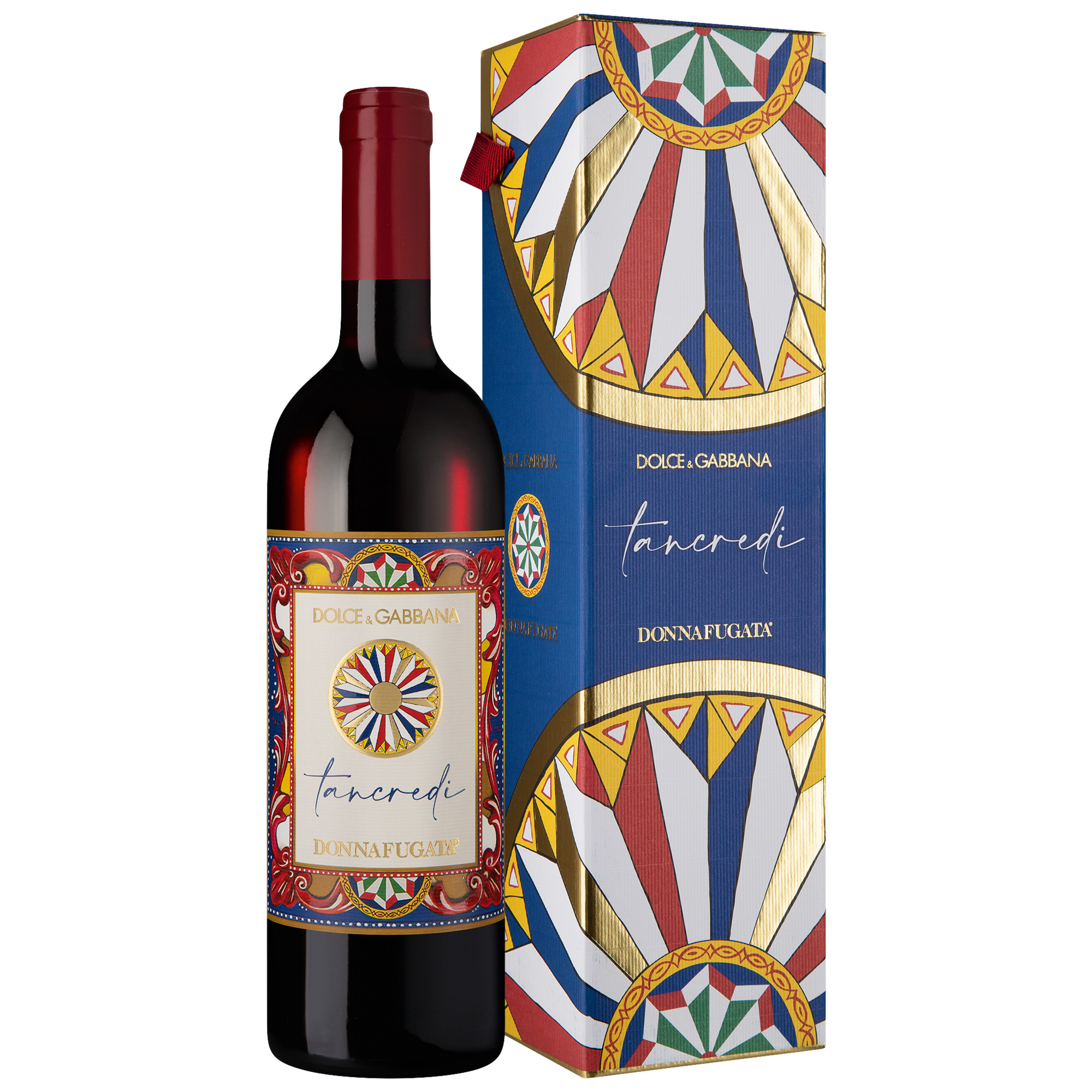 Tancredi Dolce & Gabbana e Donnafugata, Terre Siciliane IGT, Geschenketui, Sizilien, 2021, Rotwein