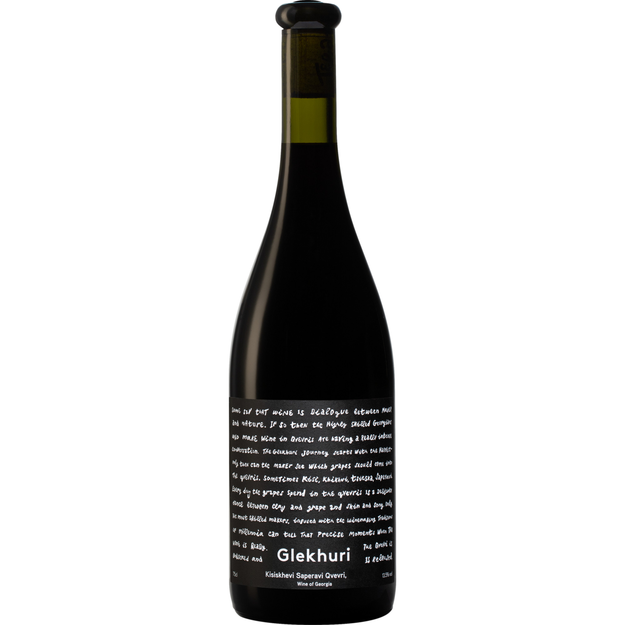 Teliani Valley Glekhuri Kisiskhevi Saperavi Qvevri, Trocken, Georgien, Kakheti, 2019, Rotwein