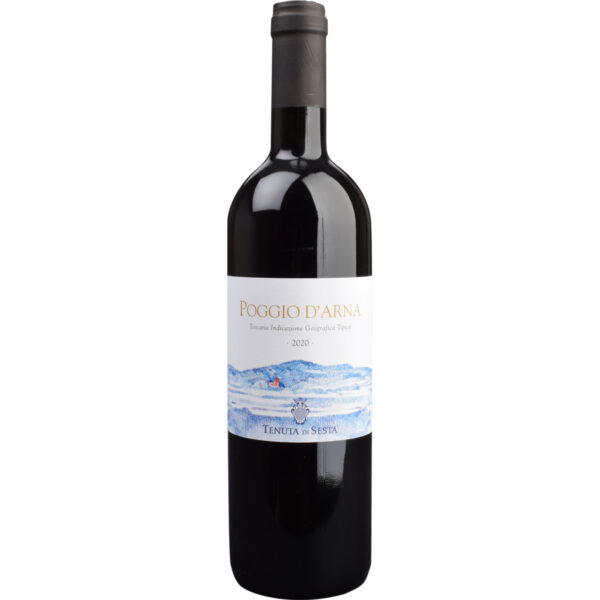 Tenuta Di Sesta Poggio D'Arna, Toscana IGP, Toskana, 2022, Rotwein