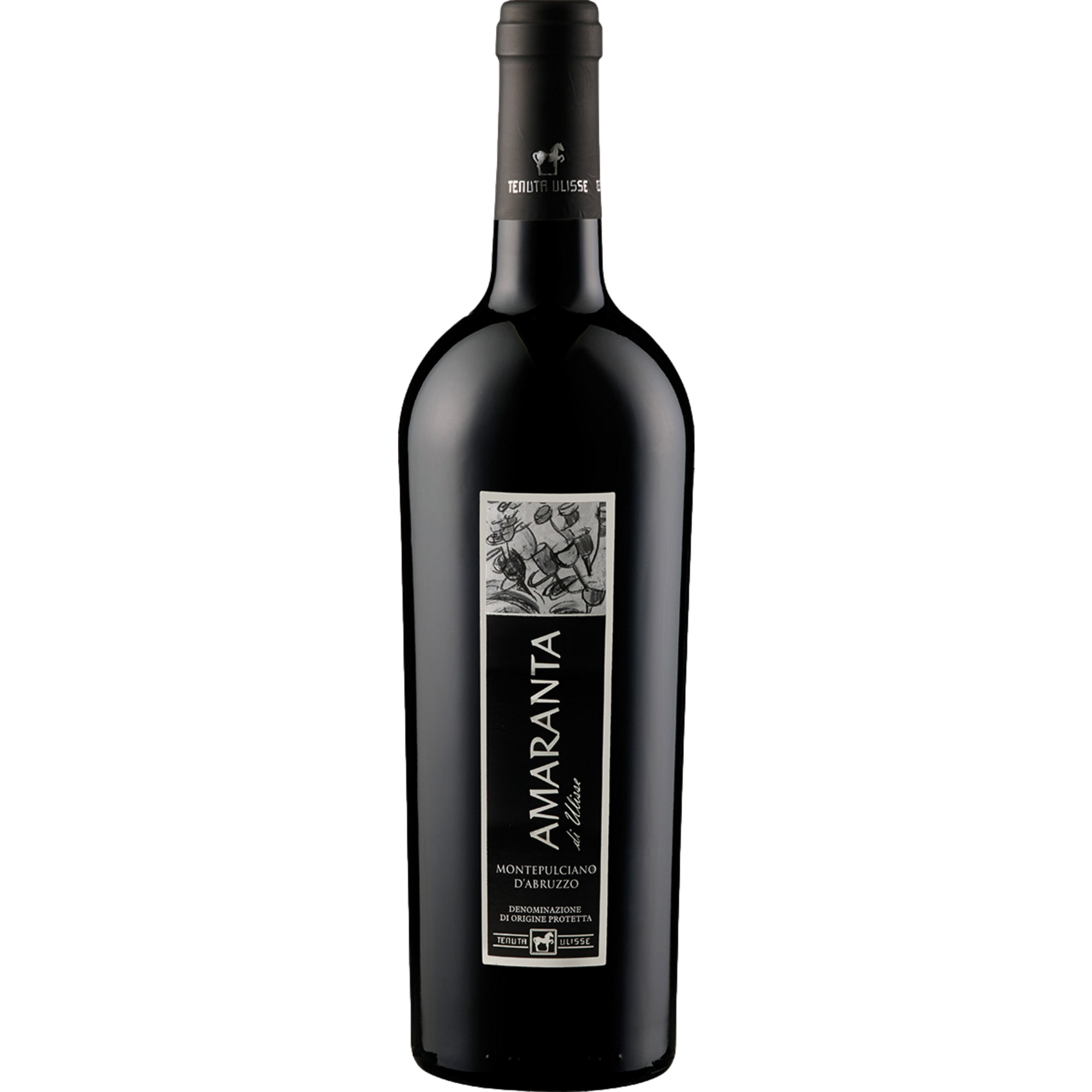 Tenuta Ulisse Amaranta Montepulciano d’Abruzzo, Montepulciano d'Abruzzo DOC, Abruzzen, 2023, Rotwein