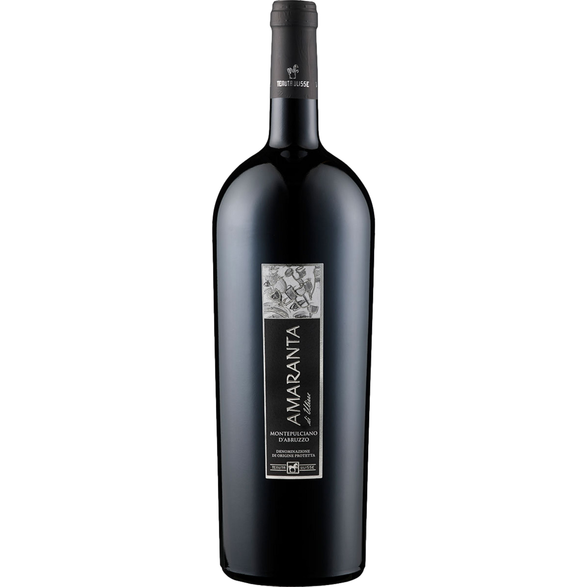 Tenuta Ulisse Amaranta Montepulciano d’Abruzzo, Montepulciano d’Abruzzo DOP, Magnum, Abruzzen, 2022, Rotwein