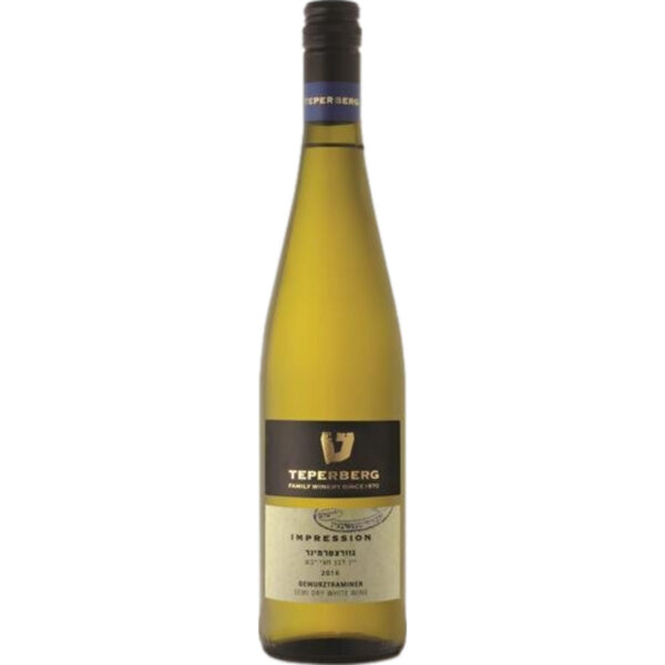 Teperberg Impression Gewürztraminer, Yehuda Mountains, Yehuda Mountains, 2019, Weißwein