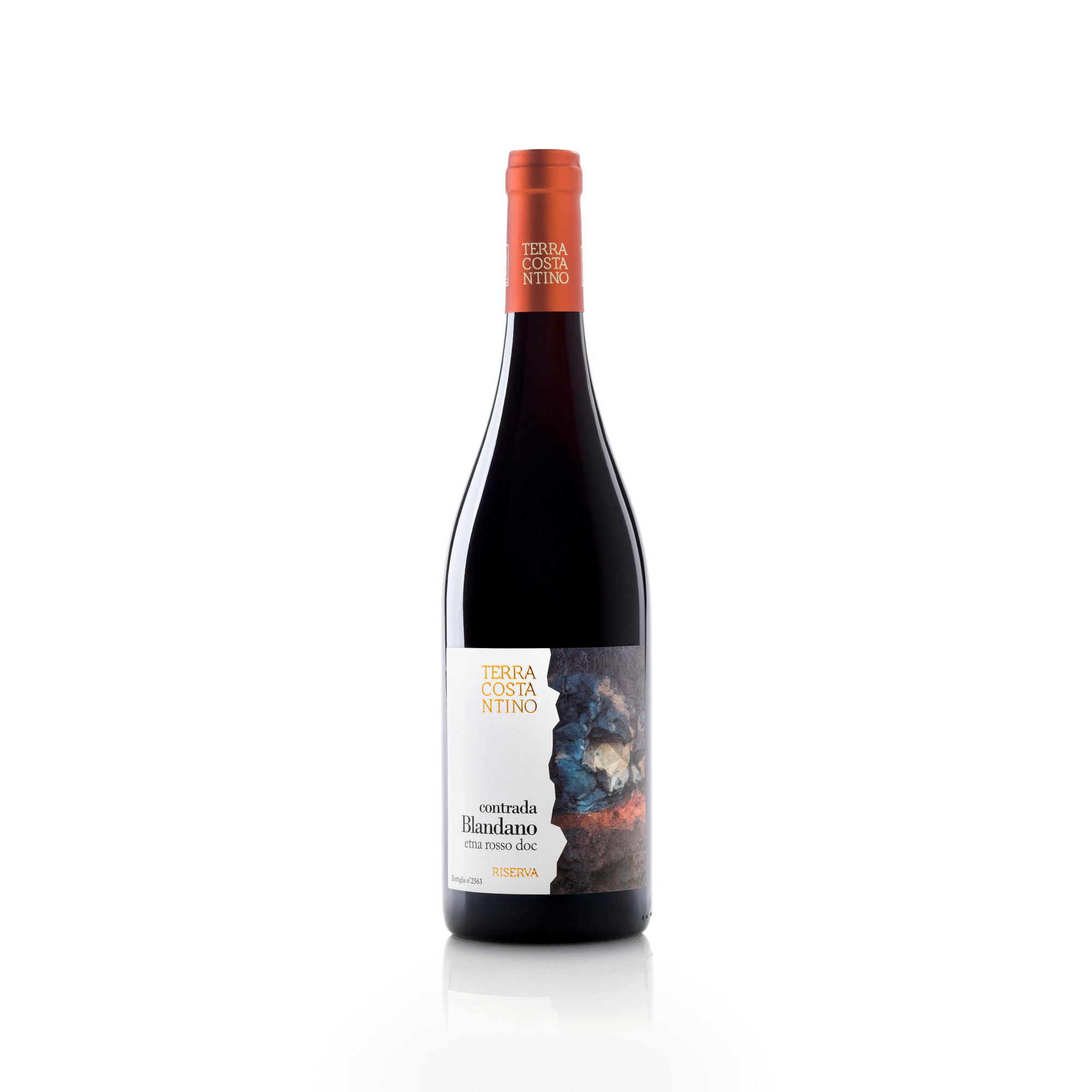 Terra Costantino Fabio Vincenzo Contrada Blandano, Terre Siciliane IGP, Sizilien, 2017, Rotwein
