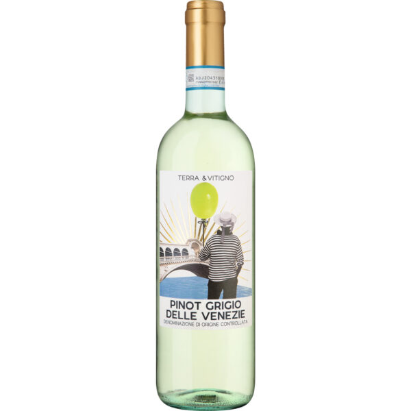 Terra & Vitigno Pinot Grigio, delle Venezie DOC, Venetien, 2023, Weißwein